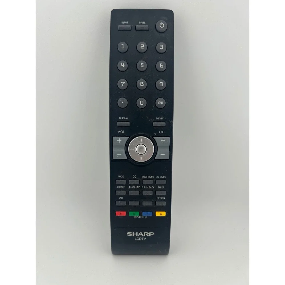 Sharp LCDTV‎ Remote Control Original Black Replacement
